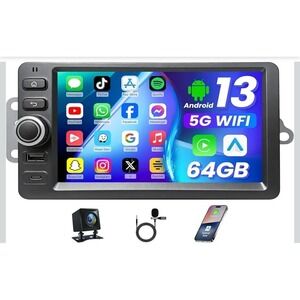 4Core+64G ROM Car Radio for 2003-2006 Chevy Silverado: 1280 * 800P IPS Touch